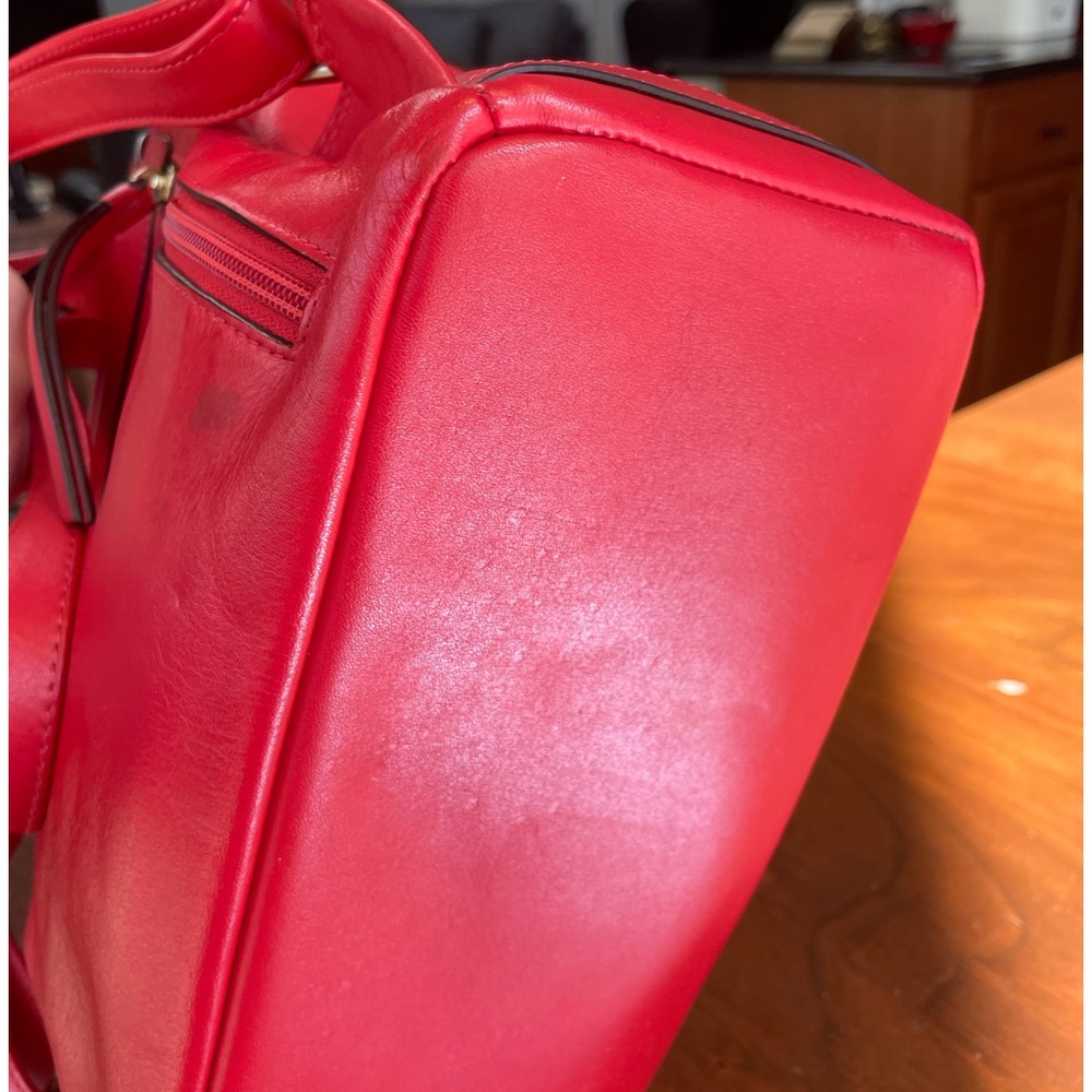 Radley London Devonport Mews red leather backpack - Picture 6 of 15